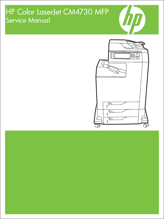 HP Color LaserJet CM4730 MFP Service Manual-1